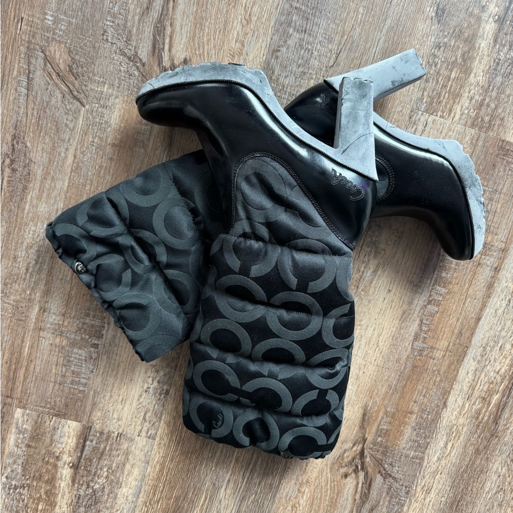 Coach Black Boots